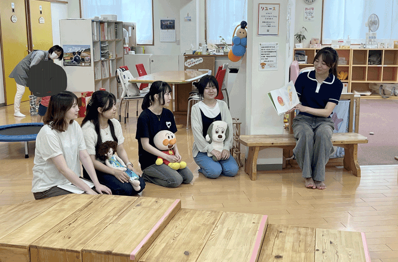 6月26日(木)に「横浜市緑区地域子育て支援拠点いっぽ」で 絵本の読み聞かせ等ミニおはなし会を開催しました